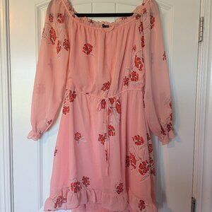 Cotton On Pink Floral Mini Dress